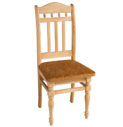 Стул полумягкий точеный