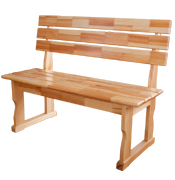 скамья со спинкой